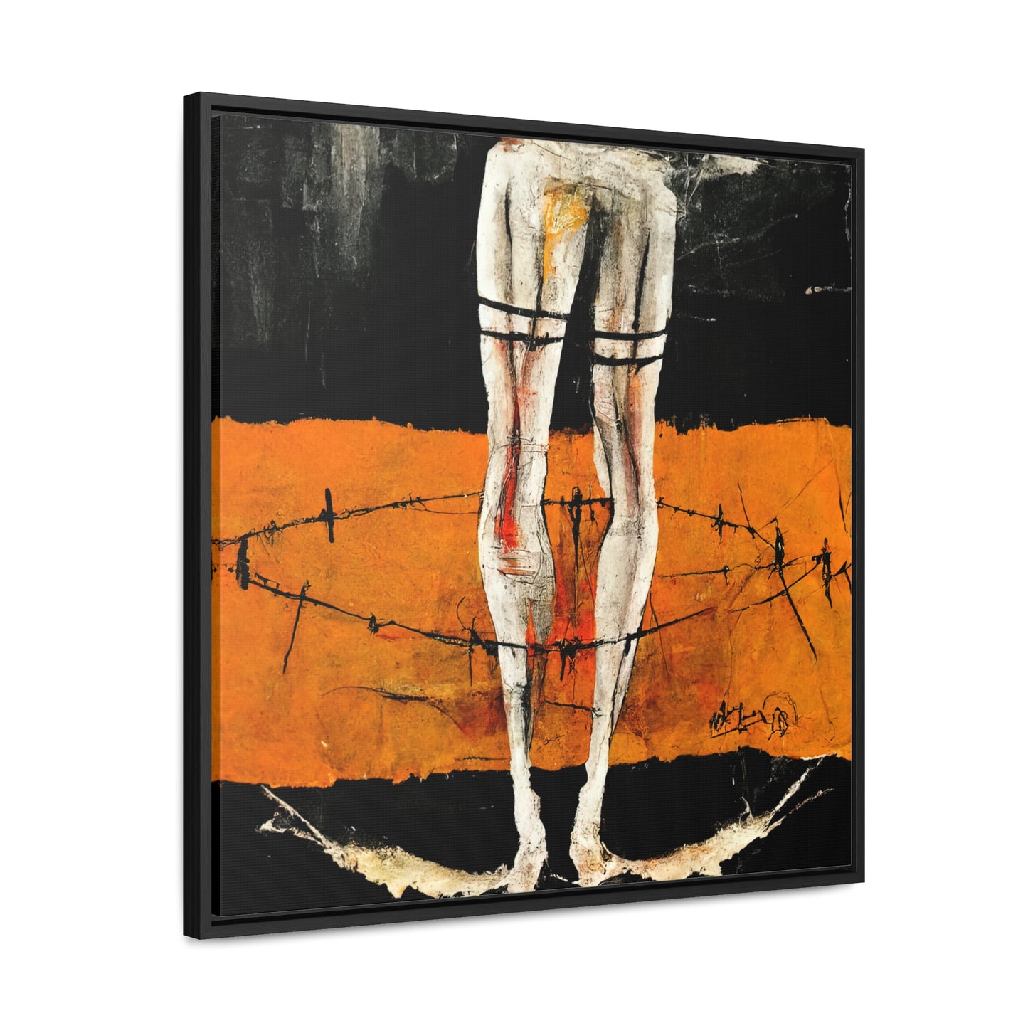 Feet and Drama 13, Valentinii, Gallery Canvas Wraps, Square Frame