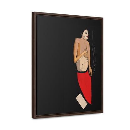 A Depressive Aladdin, Original Eduard Pavel, Gallery Canvas Wraps, Vertical Frame