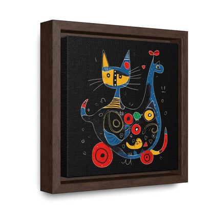 Cat 144, Gallery Canvas Wraps, Square Frame