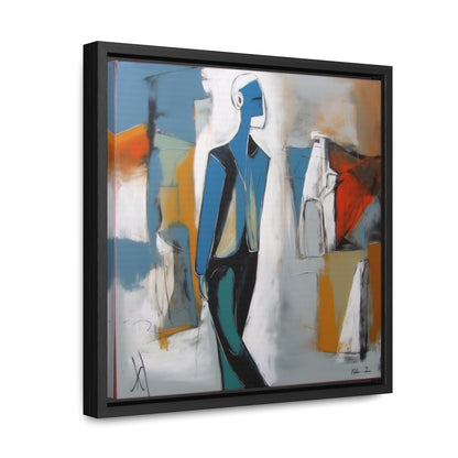 Sad Man 28, Valentinii, Gallery Canvas Wraps, Square Frame