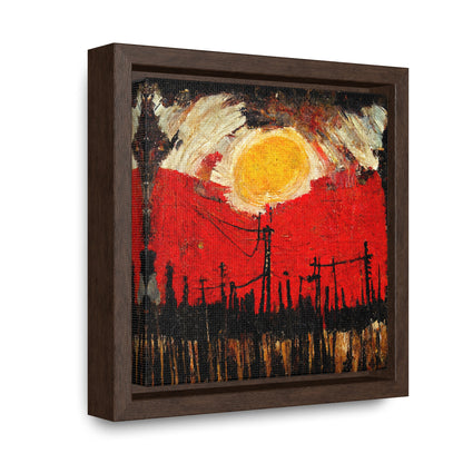 Land of the Sun 37, Valentinii, Gallery Canvas Wraps, Square Frame