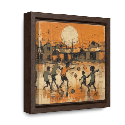 Childhood 22, Gallery Canvas Wraps, Square Frame