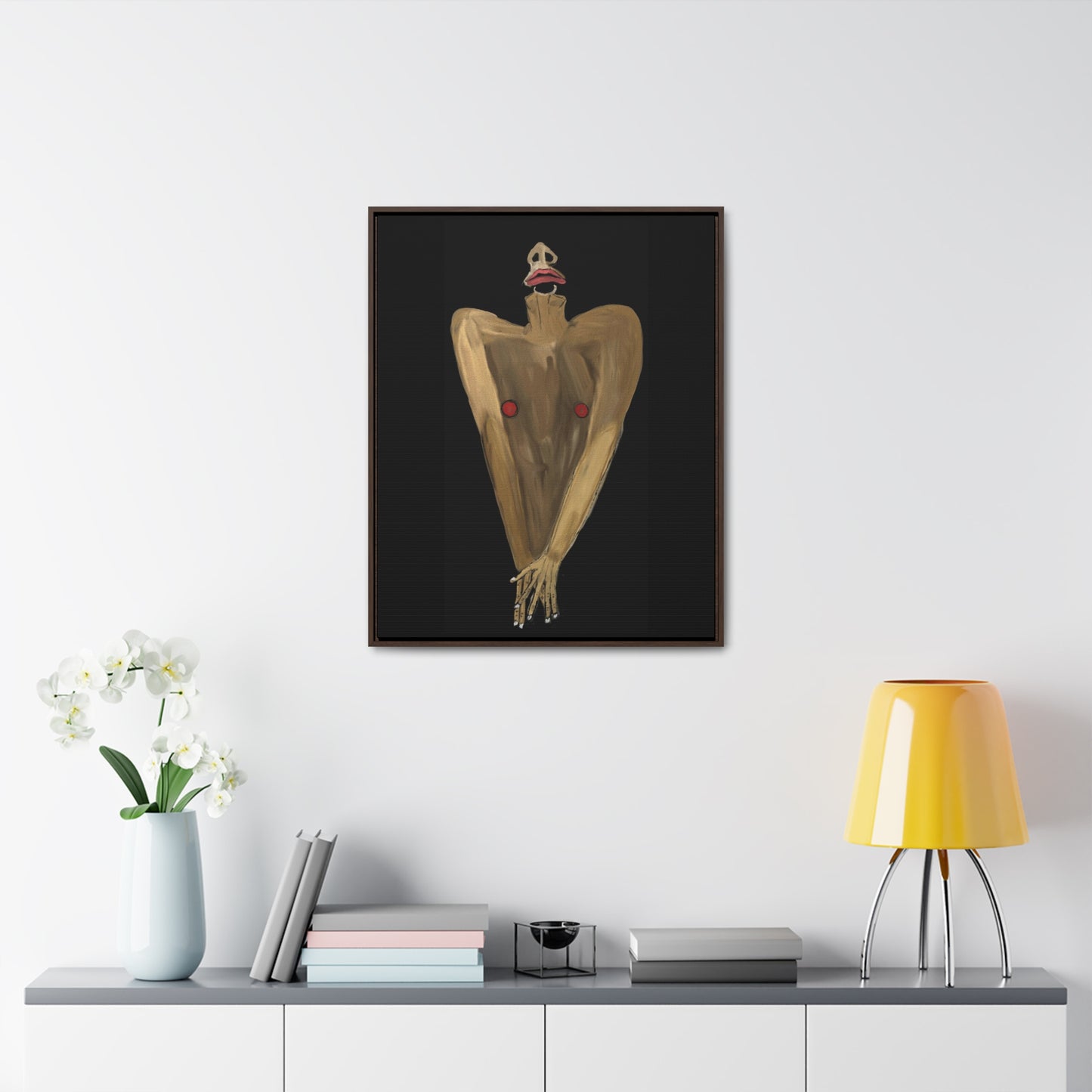 Disappearance, Original Eduard Pavel, Gallery Canvas Wraps, Vertical Frame