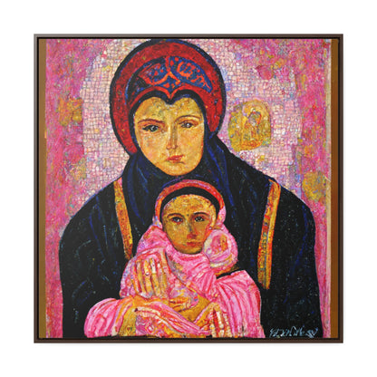 Mary and the Child 24, Valentinii, Gallery Canvas Wraps, Square Frame