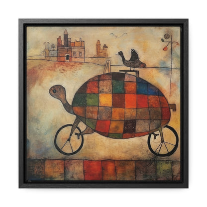 Turtle 7, Gallery Canvas Wraps, Square Frame