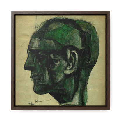 Heads 7, Valentinii, Gallery Canvas Wraps, Square Frame