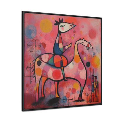 The Dreams of the Child 17, Gallery Canvas Wraps, Square Frame