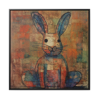 Rabbit 24, Gallery Canvas Wraps, Square Frame