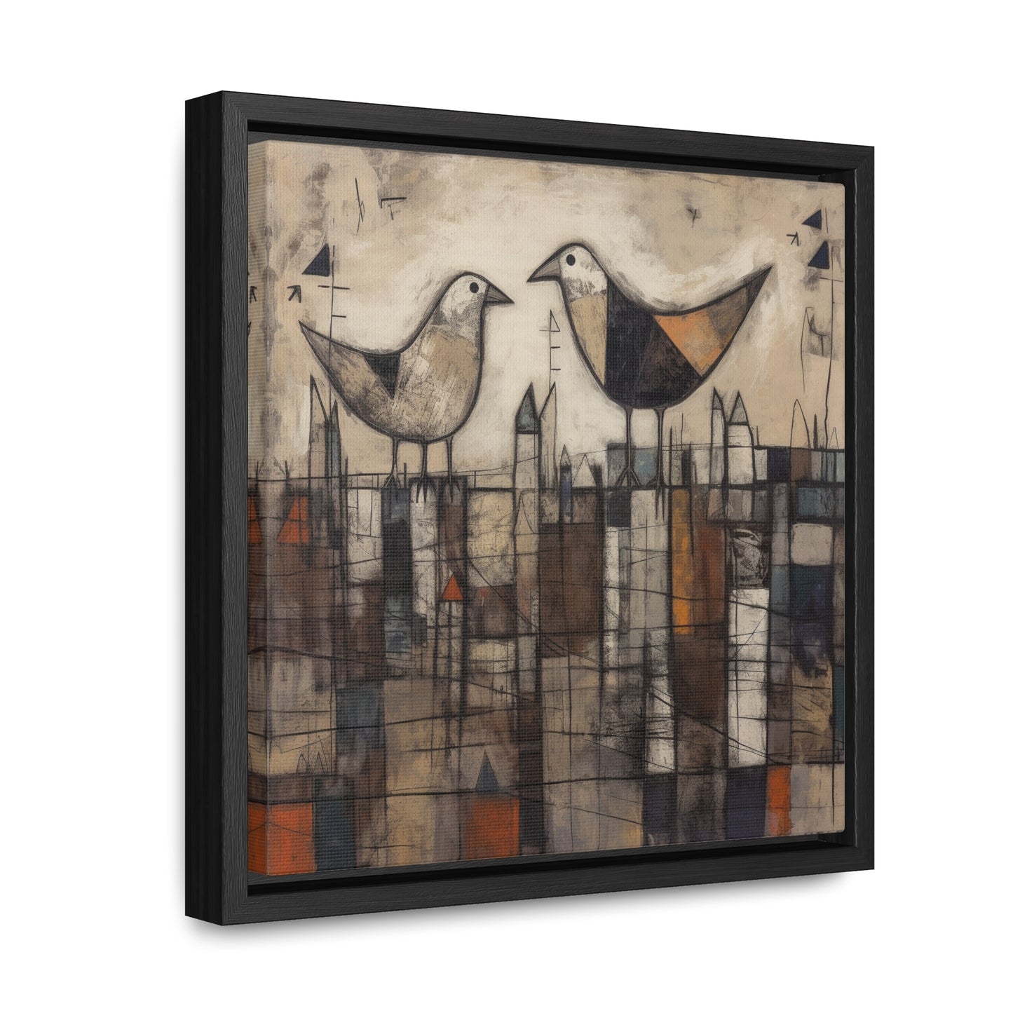 Bird 26, Gallery Canvas Wraps, Square Frame