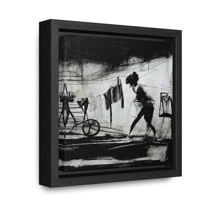 Domestic Memories 23, Valentinii, Gallery Canvas Wraps, Square Frame