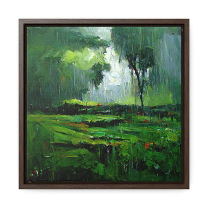 To the Rainy Land, Valentinii, Gallery Canvas Wraps, Square Frame