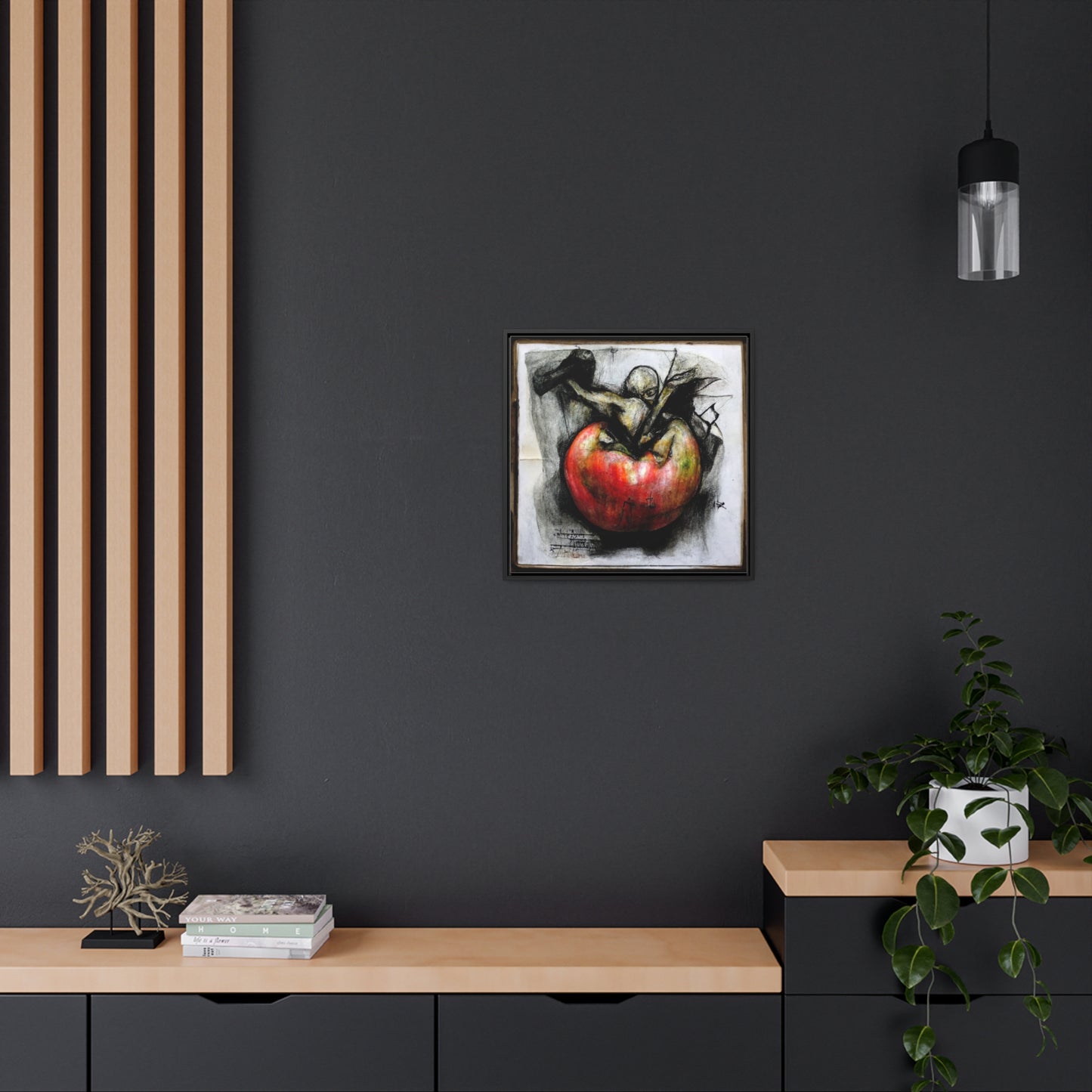 Apple 27, Valentinii, Gallery Canvas Wraps, Square Frame