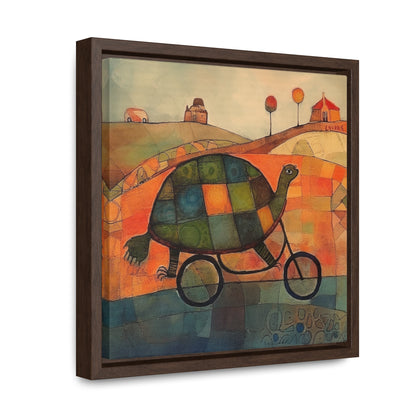 Turtle 13, Gallery Canvas Wraps, Square Frame