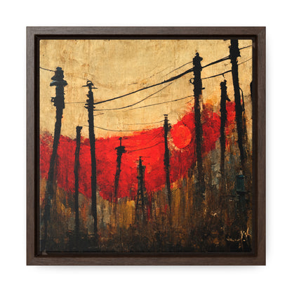 Land of the Sun 30, Valentinii, Gallery Canvas Wraps, Square Frame