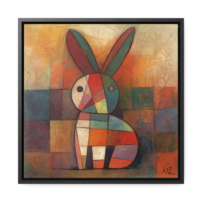 Rabbit 15, Gallery Canvas Wraps, Square Frame