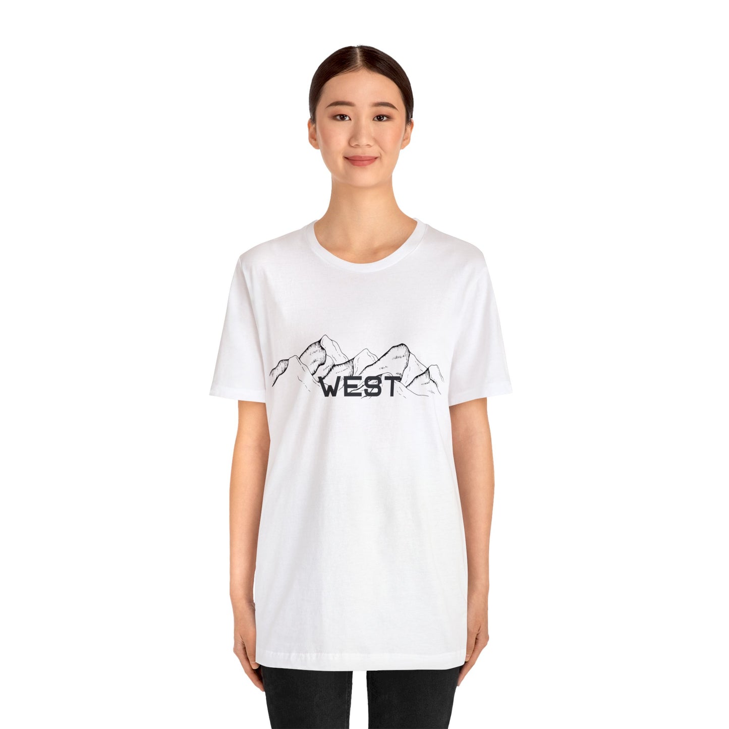 West, Unisex Jersey Short Sleeve Tee