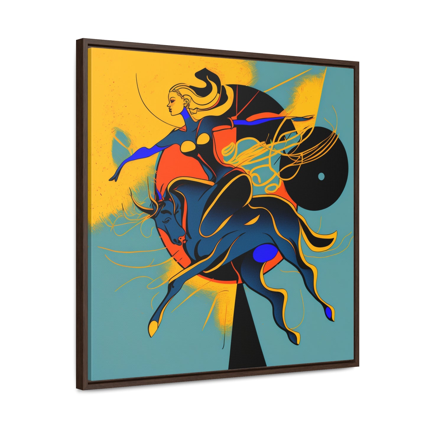 Naivia 16, Gallery Canvas Wraps, Square Frame