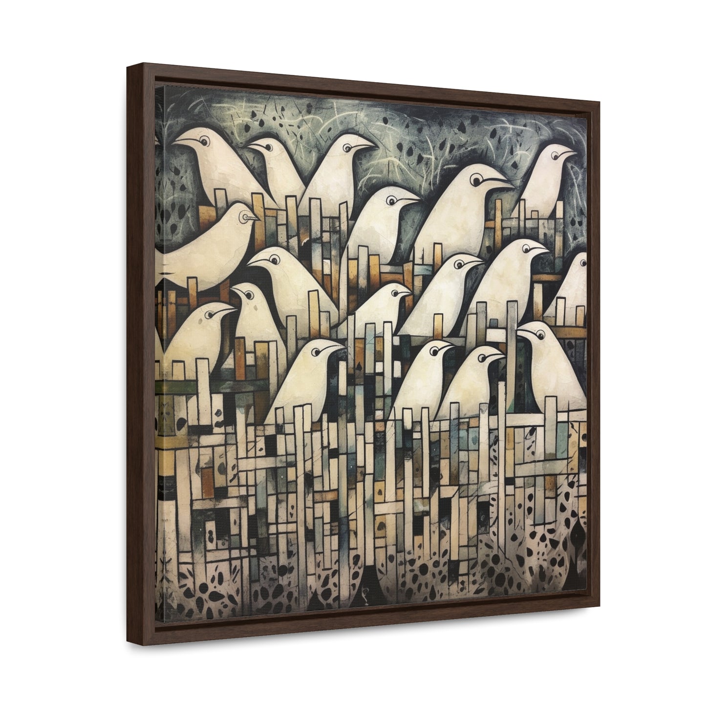 Bird 37, Gallery Canvas Wraps, Square Frame