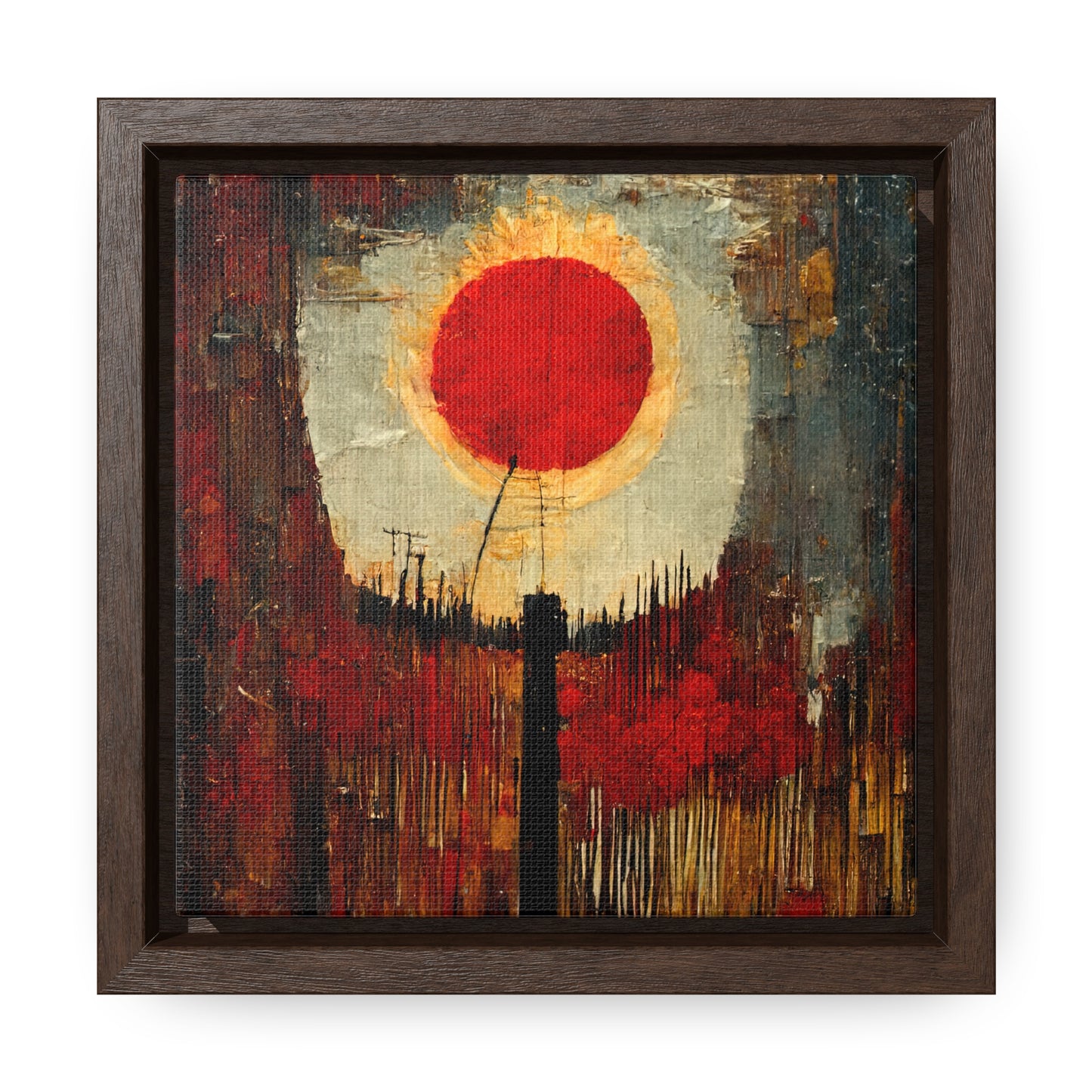 Land of the Sun 29, Valentinii, Gallery Canvas Wraps, Square Frame