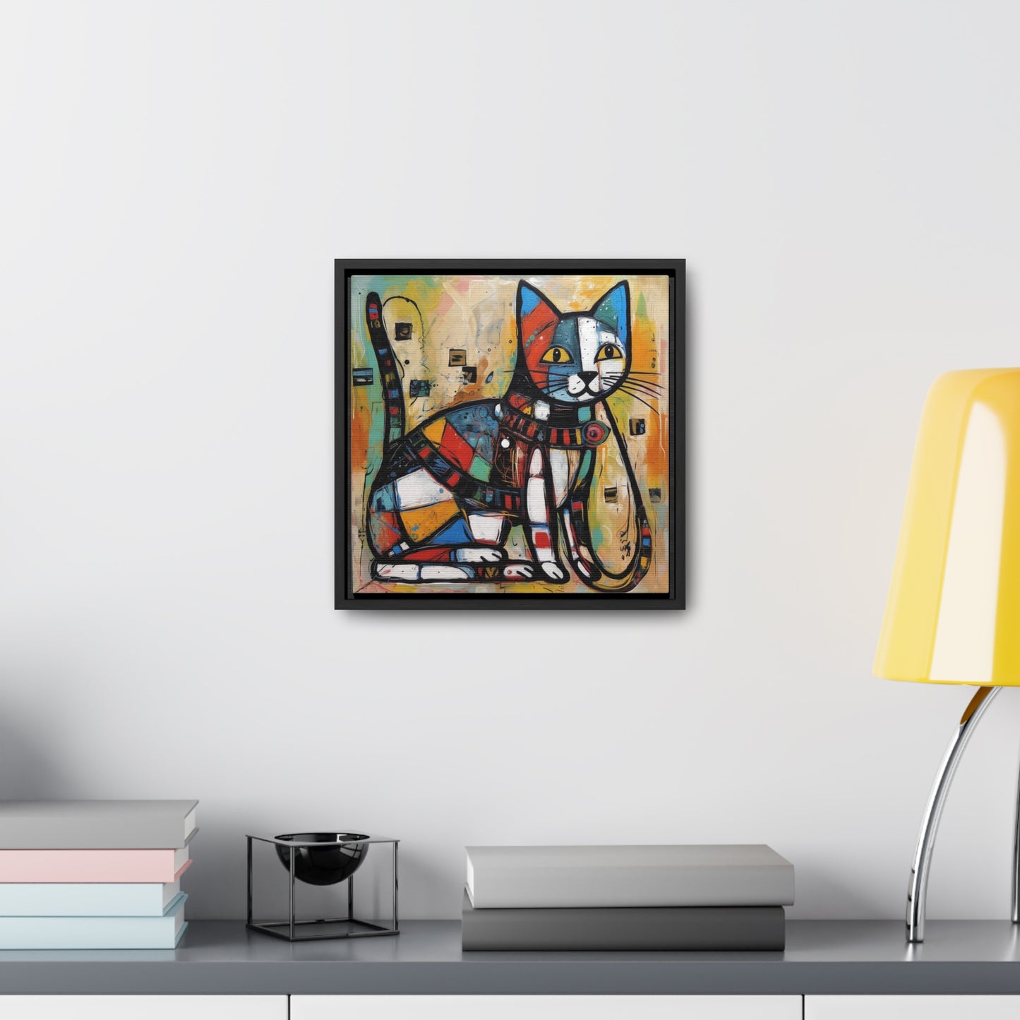 Cat 94, Gallery Canvas Wraps, Square Frame