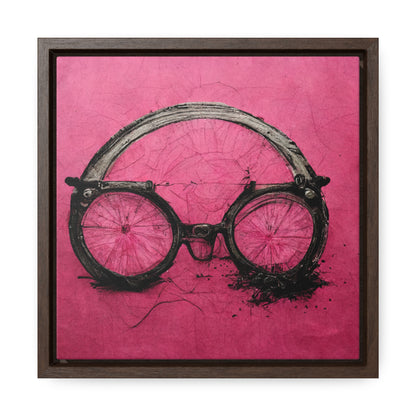 Bicycle 8, Valentinii, Gallery Canvas Wraps, Square Frame