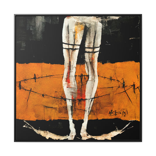 Feet and Drama 4, Valentinii, Gallery Canvas Wraps, Square Frame