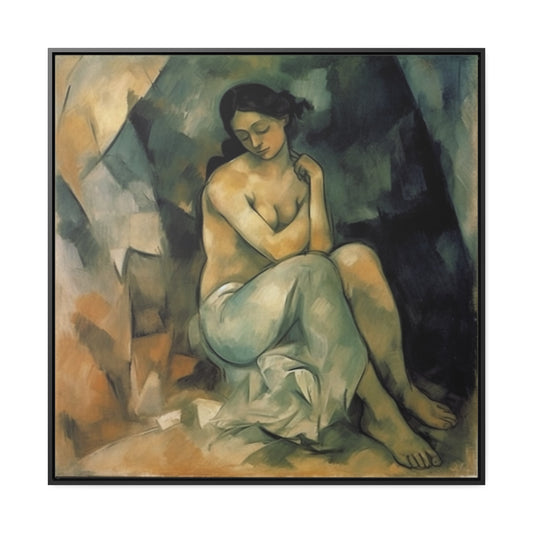 Women, Valentinii, Gallery Canvas Wraps, Square Frame