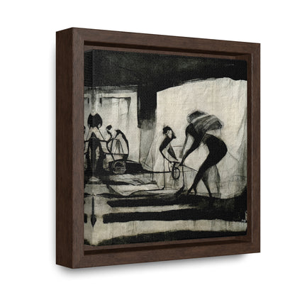 Domestic Memories 47, Valentinii, Gallery Canvas Wraps, Square Frame