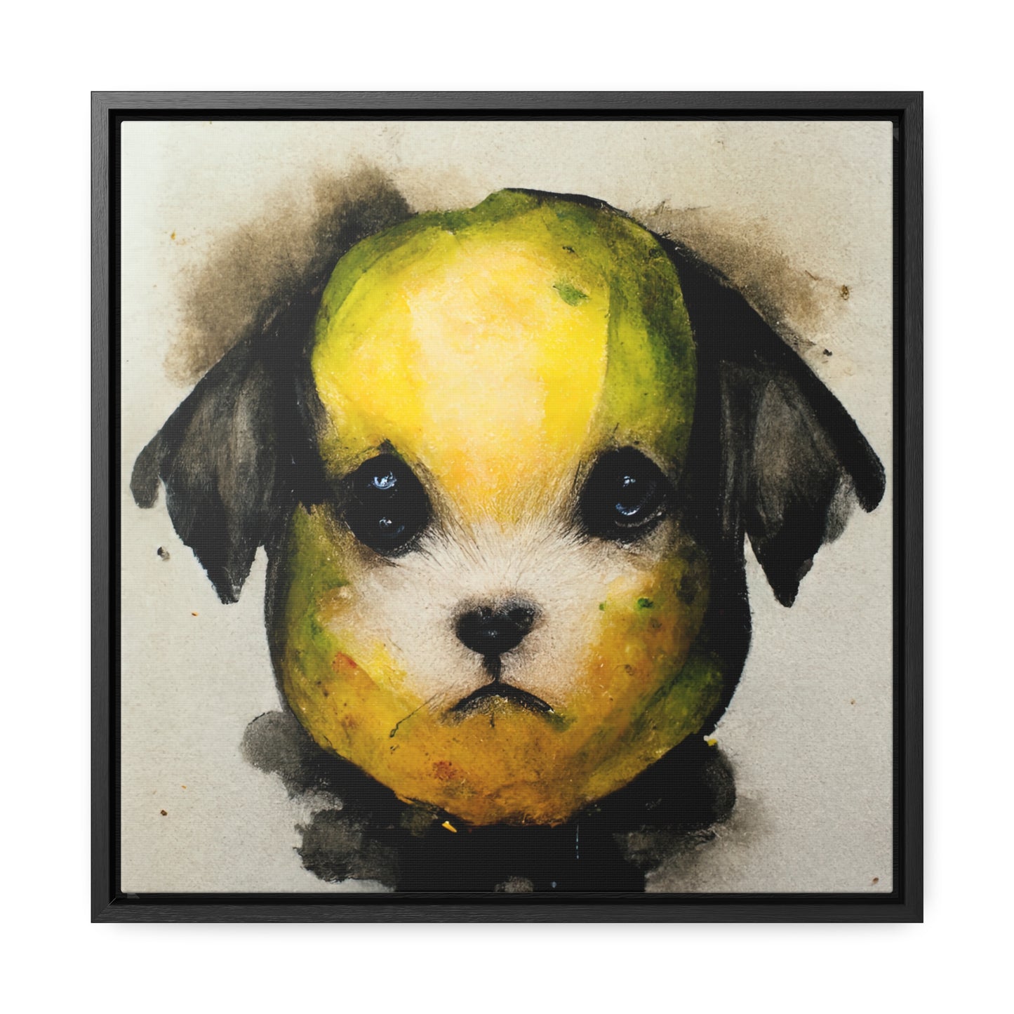 Dogs and Puppies 8, Valentinii, Gallery Canvas Wraps, Square Frame