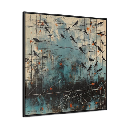 Bird 21, Gallery Canvas Wraps, Square Frame