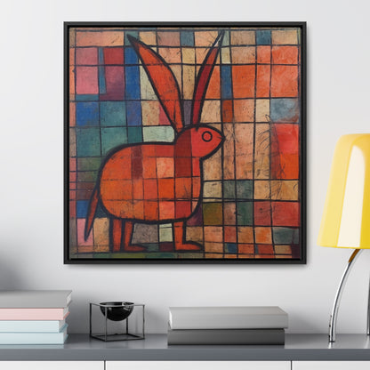 Rabbit 29, Gallery Canvas Wraps, Square Frame