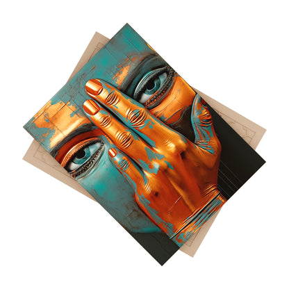 Hands 70, Ceramic Photo Tile