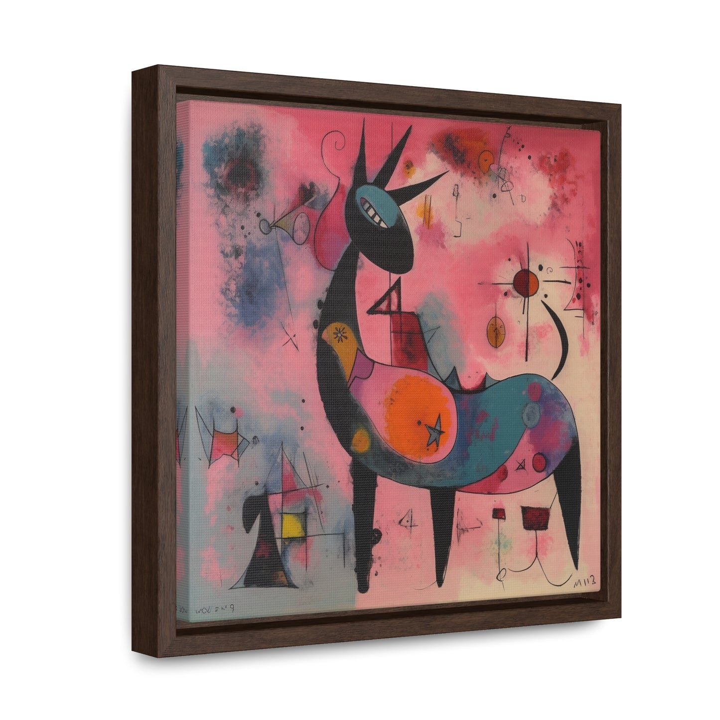 The Dreams of the Child 39, Gallery Canvas Wraps, Square Frame