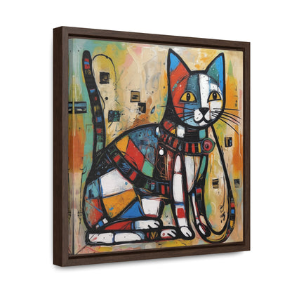 Cat 94, Gallery Canvas Wraps, Square Frame