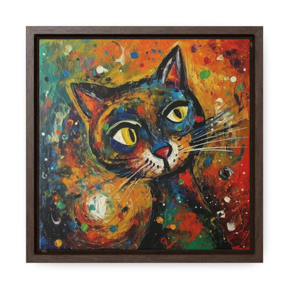 Cat 131, Gallery Canvas Wraps, Square Frame