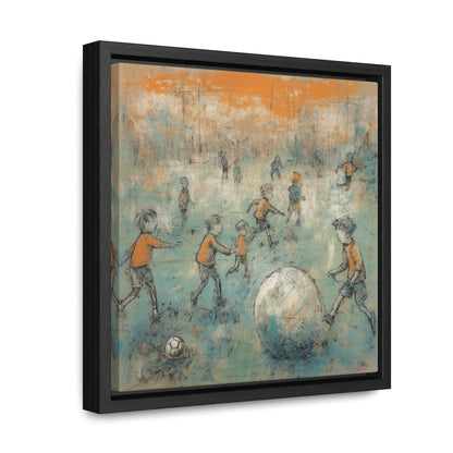 Childhood 34, Gallery Canvas Wraps, Square Frame