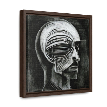 Brain 29, Valentinii, Gallery Canvas Wraps, Square Frame