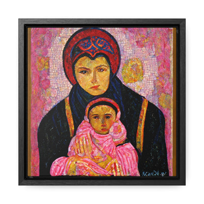 Mary and the Child 13, Valentinii, Gallery Canvas Wraps, Square Frame