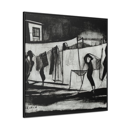 Domestic Memories 37, Valentinii, Gallery Canvas Wraps, Square Frame