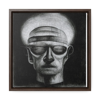 Brain 12, Valentinii, Gallery Canvas Wraps, Square Frame