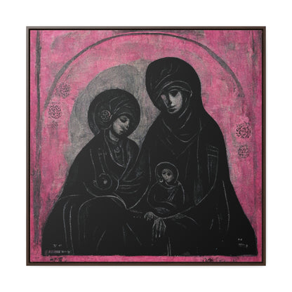 Mary and the Child 9, Valentinii, Gallery Canvas Wraps, Square Frame