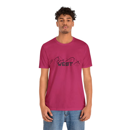 West, Unisex Jersey Short Sleeve Tee