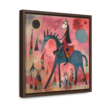 The Dreams of the Child 21, Gallery Canvas Wraps, Square Frame