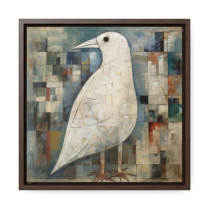 Bird 6, Gallery Canvas Wraps, Square Frame