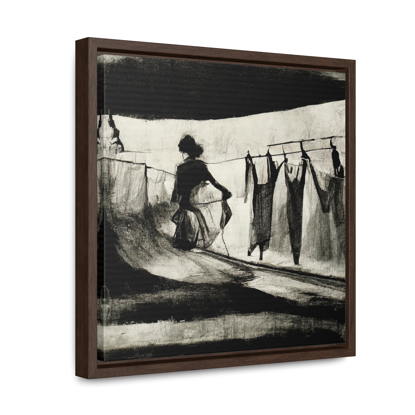 Domestic Memories 12, Valentinii, Gallery Canvas Wraps, Square Frame