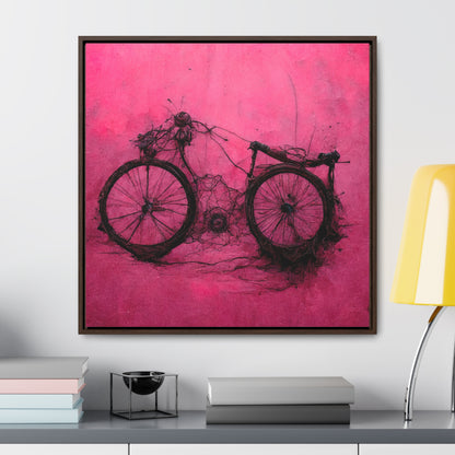 Bicycle 2, Valentinii, Gallery Canvas Wraps, Square Frame