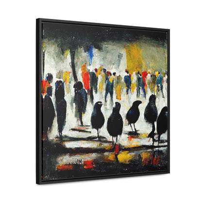 Social Seeds 6, Valentinii, Gallery Canvas Wraps, Square Frame