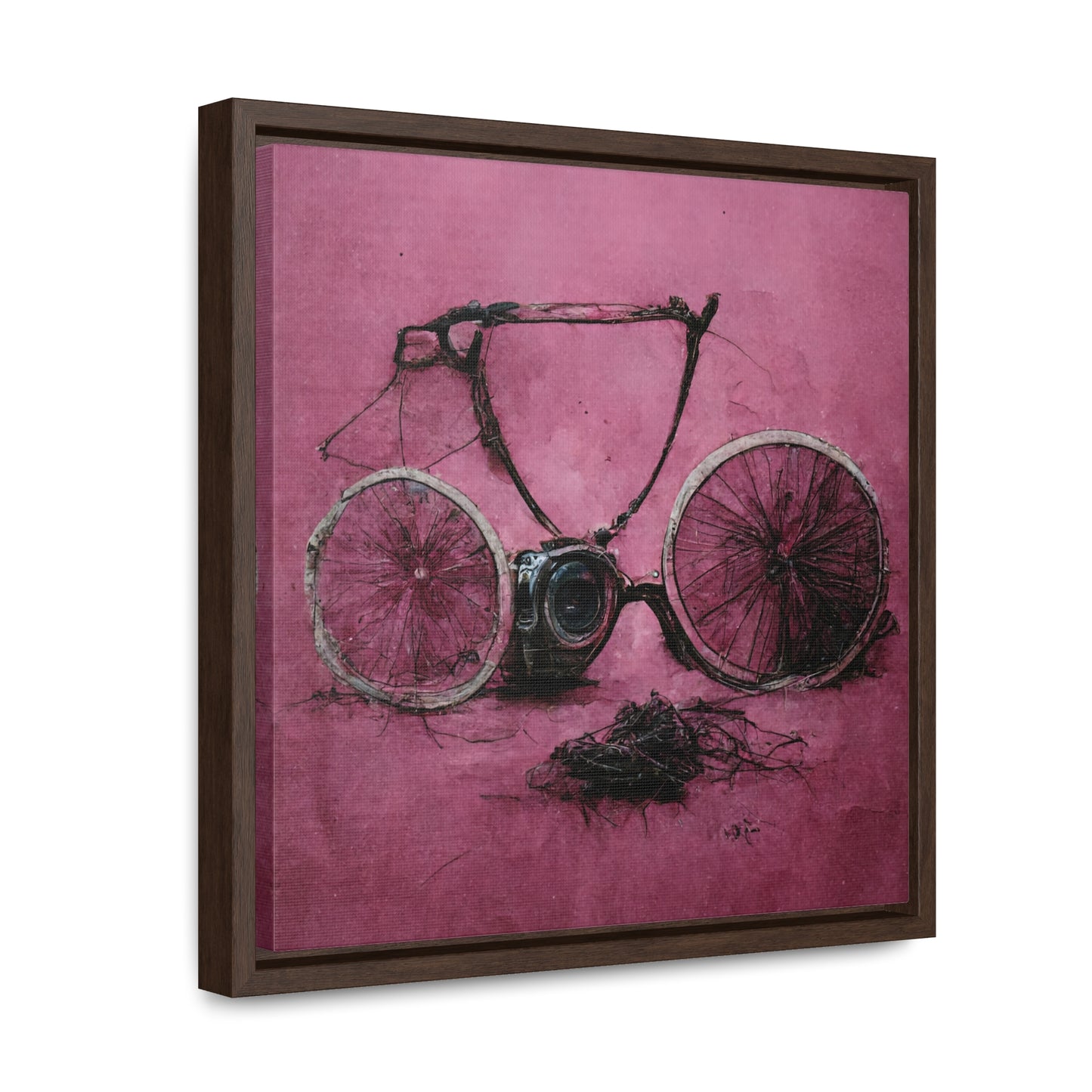 Bicycle 10, Valentinii, Gallery Canvas Wraps, Square Frame