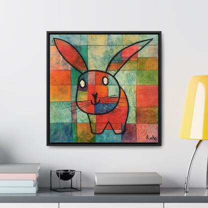 Rabbit 34, Gallery Canvas Wraps, Square Frame