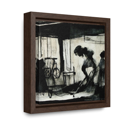 Domestic Memories 17, Valentinii, Gallery Canvas Wraps, Square Frame